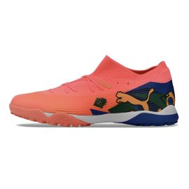 Puma Future 7 Pro Cage TT Sunset Glow Sun Stream Blue
