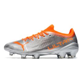 Puma Ultra 1.4 MxFG Firm Ground Cleats Silver Orange