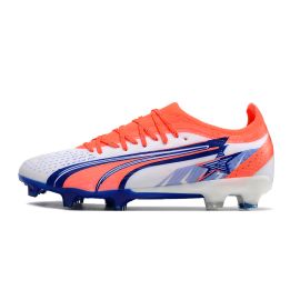Puma Ultra Ultimate FG White Blue Orange