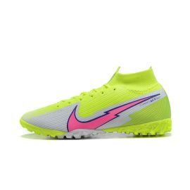 Nike Mercurial Superfly 7 Elite TF Volt White Pink