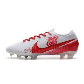 Nike Mercurial Vapor 13 Elite FG White Red