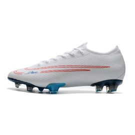 Nike Mercurial Vapor 13 Elite FG White Red Blue