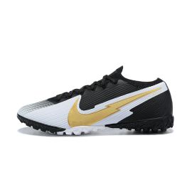 Nike Mercurial Vapor 13 Elite TF Black White Gold