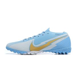 Nike Mercurial Vapor 13 Elite TF Blue White Gold
