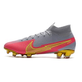 Nike Mercurial Superfly 7 Elite FG Gray Pink Gold