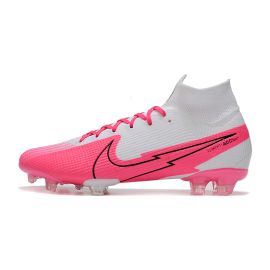 Nike Mercurial Superfly 7 Elite FG Pink White