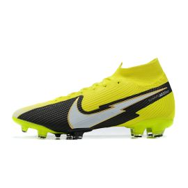 Nike Mercurial Superfly 7 Elite FG Volt White Black