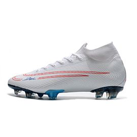 Nike Mercurial Superfly 7 Elite FG White Red Blue