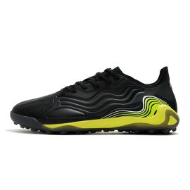 adidas Copa Sense .1 TF Soccer Cleats Core Black/White/Solar Yellow