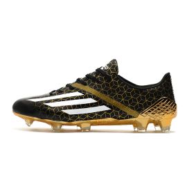 adidas F50 Ghosted Adizero Crazylight Soccer Cleats Core Black / Cloud White / Gold Metallic