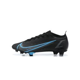 Nike Mercurial Vapor 14 Elite FG Soccer Cleats Black Blue