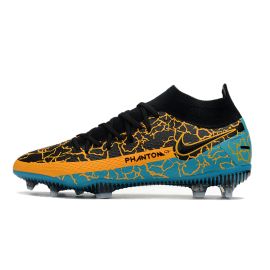 Nike Neymar Phantom GT DF FG 2021 Soccer Cleats Grey / Orange / Blue