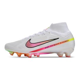 2024 Nike Zoom Mercurial Superfly IX Elite AG-Pro White Pink