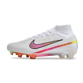 2024 Nike Zoom Mercurial Superfly IX Elite FG White Pink