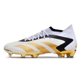 2023 adidas Predator Accuracy .1 FG White Black Gold
