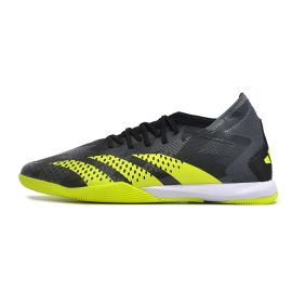 2023 adidas Predator Accuracy .3 IN Black Solar Yellow Grey Five