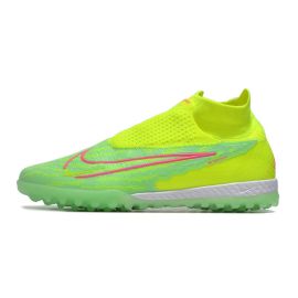 2023 Nike Phantom GX Elite DF TF Yellow Pink