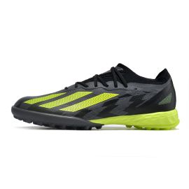 2023 adidas X Crazyfast .1 Laceless TF Black Solar Yellow Grey Five