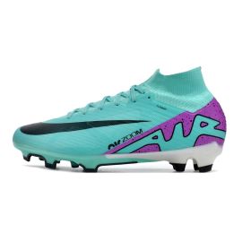 2023 Nike Air Zoom Mercurial Superfly 9 Elite FG Ice Blue White Black Purple