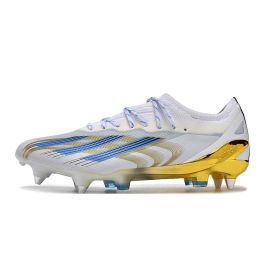Buy 2023 adidas X Crazyfast Messi .1 SG White Blue Gold