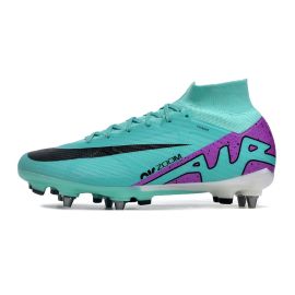 Buy 2023 Nike Air Zoom Mercurial Superfly 9 Elite SG-Pro PLAYER EDITION Blue White Black Purple