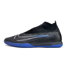 Buy 2023 Nike Phantom GX Elite DF IC Black Chrome Hyper Royal