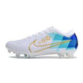 Nike Zoom Mercurial Vapor 15 Elite 15 FG White Gold Blue