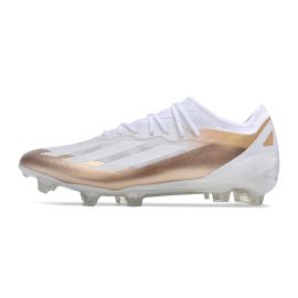 2024 Adidas X Crazyfast Messi Ballon d'Or FG White Gold