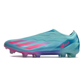 2024 Adidas X Crazyfast Messi FG Flash Aqua Lucid Pink Lucid Cyan