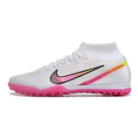 2024 Nike Zoom Mercurial Superfly 9 Academy TF White Pink