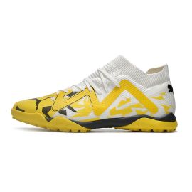 2024 Puma Future Ultimate IC Sedate Gray Asphalt Yellow Blaze
