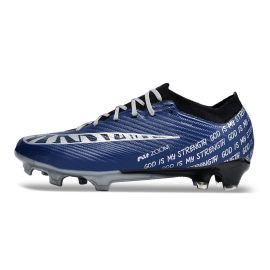 Nike Zoom Mercurial Vapor 15 Elite FG Blue Silver Black