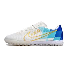 Nike Air Zoom Mercurial Vapor XV Elite MR TF 2024 White Gold Blue