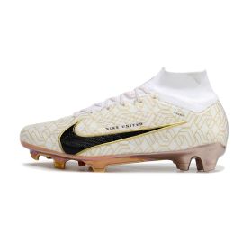 Nike Zoom Superfly 9 Elite FG 2024 White Metallic Gold Black
