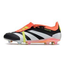 Adidas Predator Elite Tongue FG Solar Energy 2024 Core Black Footwear White Solar Red