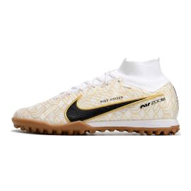 Nike Air Zoom Mercurial Superfly 9 Elite TF United Golden 2024 White Metallic Gold Black