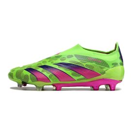 Adidas Predator Elite Laceless FG Generation Pred - Solar Green Shock Pink Lucid Lemon