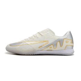 Nike AIR Zoom Mercurial Vapor 15 Elite IC White Silver Gold