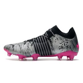 Puma Future Z 1.1 FG/AG Black Grey Pink Green