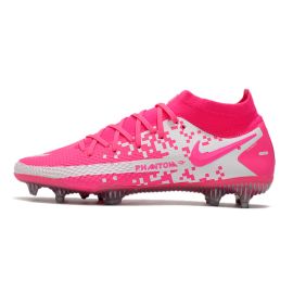 Nike Phantom GT Elite DF FG Soccer Cleats Pink White Black