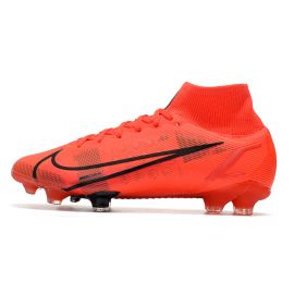 Nike Mercurial Superfly 8 Elite FG Soccer Cleats Red Black