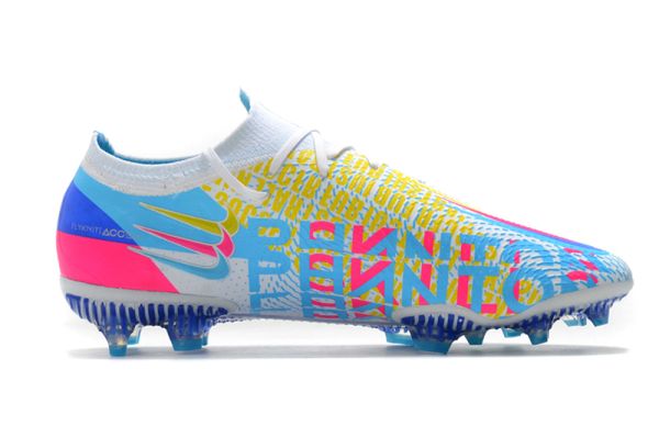 nike phantom gt elite blue pink yellow