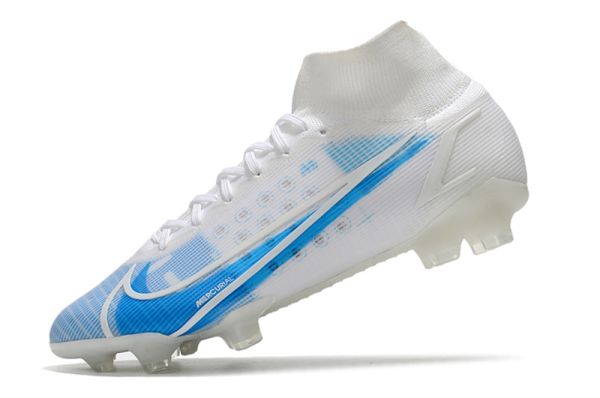 Nike mercurial white and blue deals