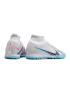 2023 Nike Air Zoom Mercurial Superfly 9 Elite TF White Baltic Blue Laser Pink