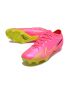 2023 Nike Air Zoom Mercurial Vapor 15 Elite FG Luminous Pink Blast Volt Gridiron