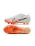 2023 Nike Mercurial Vapor 15 Elite FG White Orange
