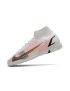 Nike Mercurial Superfly 8 Elite TF Soccer Cleats - White_Bright Crimson_Pink Blast