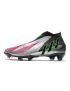 Adidas Predator Edge+ FG Soccer Cleats Silver Pink Green