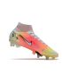 Nike Mercurial Superfly 8 Elite SG-PRO Soccer Cleats White Metallic Silver Pure Platinum