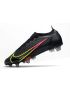 Nike Mercurial Vapor 14 Elite SG-PRO Soccer Cleats Black Cyber Yellow Off Noir